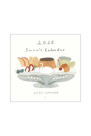 Tobimatsu Shoichiro Swan 2026 Wall Calendar