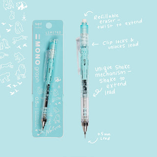 Tombow MONO Graph Mechanical Pencil Nature