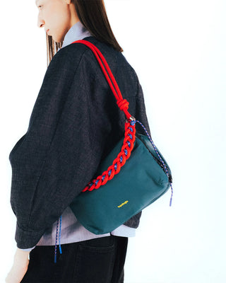 Topologie Bottle Sacoche Large / Deep Teal Bomber