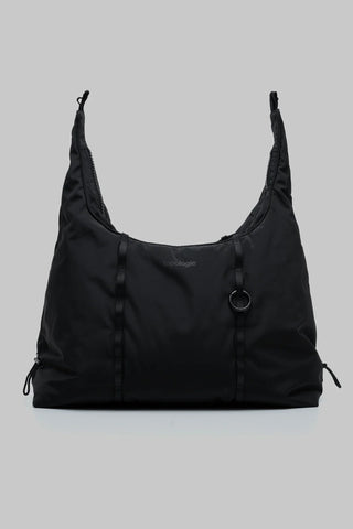 Topologie Cloud Hobo Bag Medium / Black Tech Sateen