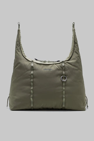 Topologie Cloud Hobo Bag Medium / Moss Tech Sateen