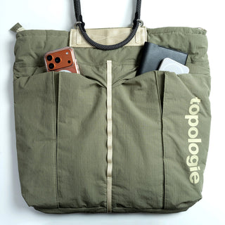 Topologie Helmet Bag Deep Forest Washed Nylon