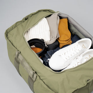 Topologie Summit Duffle Large Black Tech Sateen