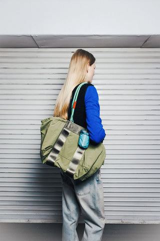 Topologie Summit Duffle Medium Black Tech Sateen