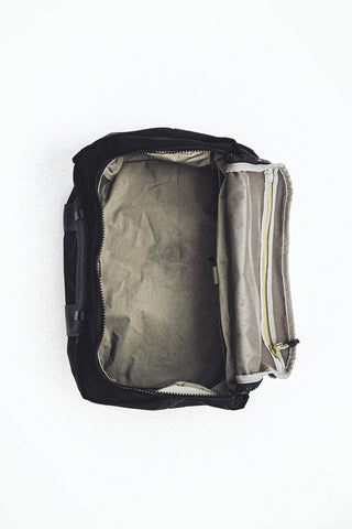 Topologie Summit Duffle Small Black Tech Sateen