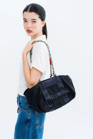 Topologie Summit Duffle Small Black Tech Sateen