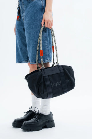 Topologie Summit Duffle Small Black Tech Sateen
