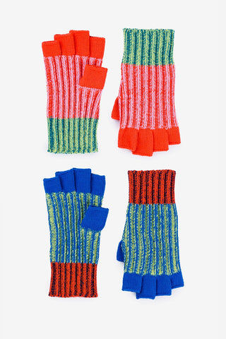 Verloop Big Stripe Fingerless Gloves