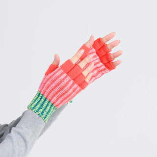 Verloop Big Stripe Fingerless Gloves