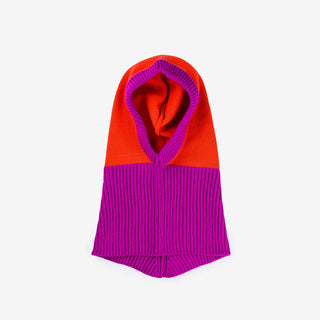 Verloop Colorblock Hood Poppy Magenta