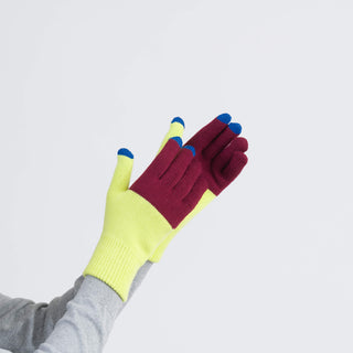 Verloop Colorblock Touchscreen Gloves