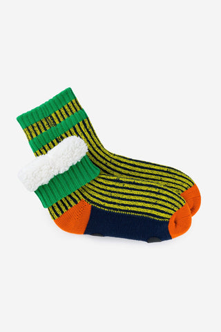 Verloop Gym House Socks Yellow Navy