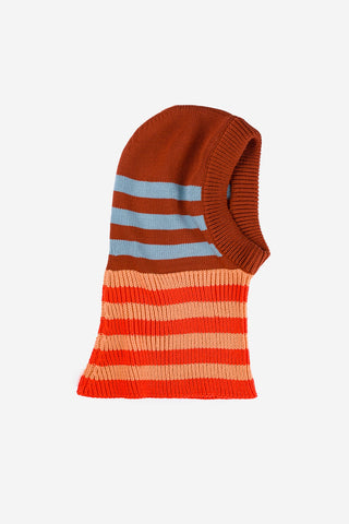 Verloop Sport Stripe Hood Stone Blue Rust