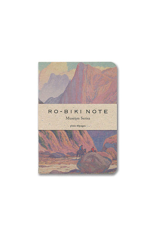 Yamamoto Paper RO-BIKI Museum Pocket Notebook Canyon Gateway
