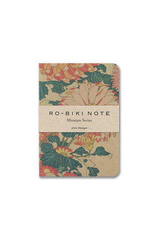 Yamamoto Paper RO-BIKI Museum Pocket Notebook Chrysanthenum