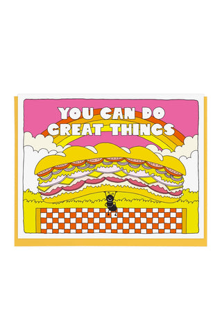 You Can Do Great Things Card