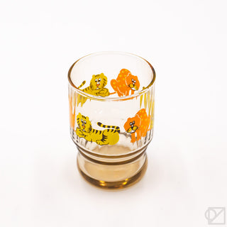 ADERIA Retro Stacking Glass Set Zoo Mates