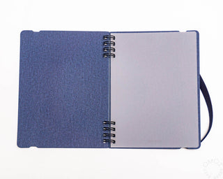 DELFONICS Rollbahn FLEXIBLE Notebook Cover Hans Dark Blue