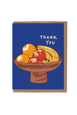 Fruit Bowl Thank You Card