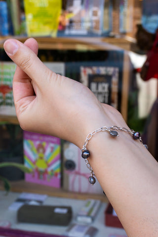Gunli Petite Dangly Silver Plated Bracelet