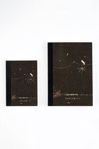 Hobonichi A5 Graph Notebook Hiroko Kubota: Another Night of Falling Star Sparklers