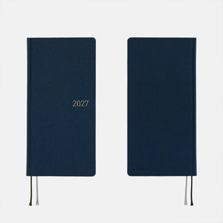 Hobonichi Techo 2027 WEEKS MEGA Colors Planner Midnight Blue
