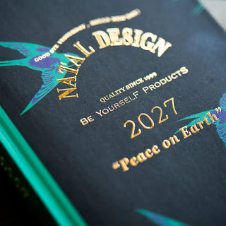 Hobonichi Techo 2027 WEEKS Natal Design Planner Lucky Swallow