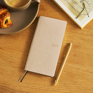 Hobonichi Techo 2027 WEEKS Smooth Planner Café au Lait