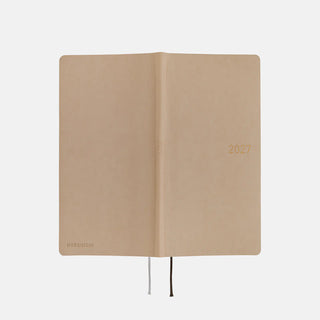 Hobonichi Techo 2027 WEEKS Smooth Planner Café au Lait