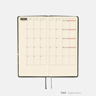 Hobonichi Techo 2027 WEEKS Tanaka Daisuke Planner Starlight