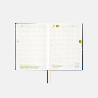 Hobonichi Techo 2025 HON A5 Hiroko Kubota Planner Crescent Moon Delivery