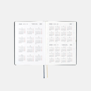 Hobonichi Techo 2025 HON A5 Slash Planner Navy