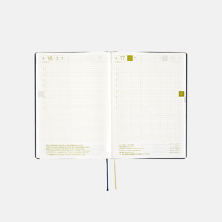 Hobonichi Techo 2025 HON A5 Slash Planner Navy