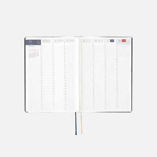 Hobonichi Techo 2025 HON A5 Slash Planner Navy