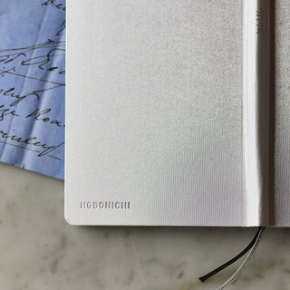 Hobonichi Techo 2025 WEEKS Paper Series Planner Platinum White