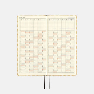 Hobonichi Techo 2025 WEEKS Shirt Fabric Planner Harvest Check