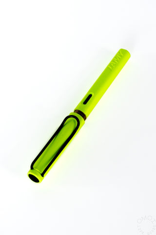 LAMY Safari Fountain Pen Fine Nib Neon Yellow