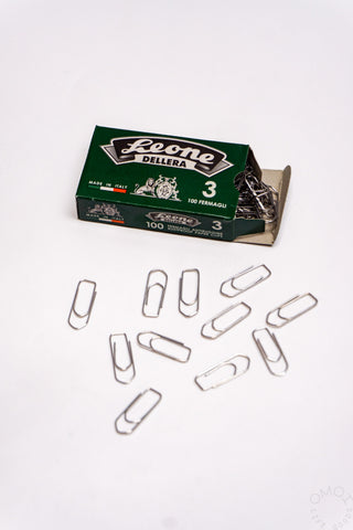 Leone Dell'Era No. 3 Nickel-Plated Paper Clips