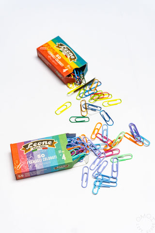 Leone Dell'Era Combo Pack Color Paper Clips