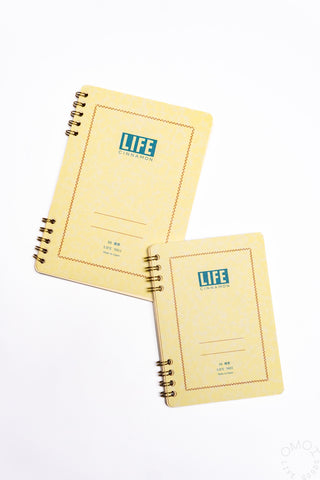 LIFE Cinnamon Ringed Notebook Lined