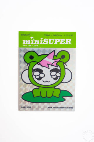 miniSUPER 4th Anniversary Stickers Froggy BB by MILKBBI