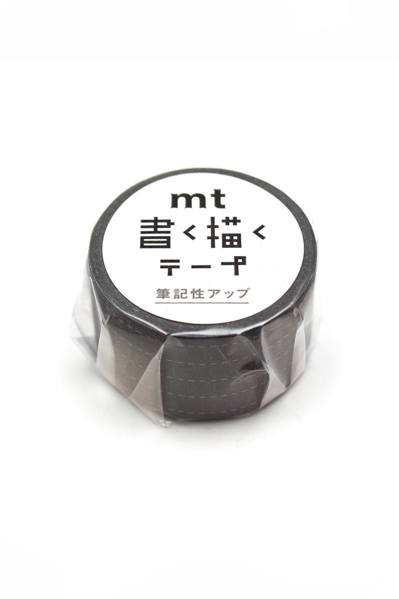 MT Washi Masking Tape - 25mm x 7M - Dotted Line Black