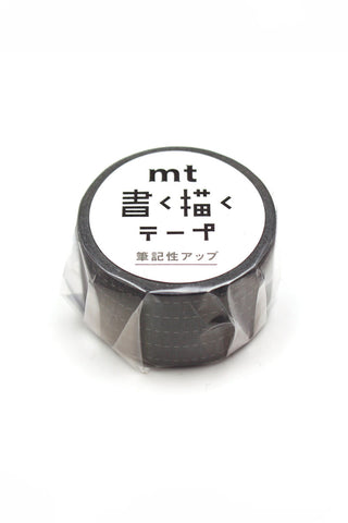mt Kaku-Kaku Washi Tape Dotted Line Black