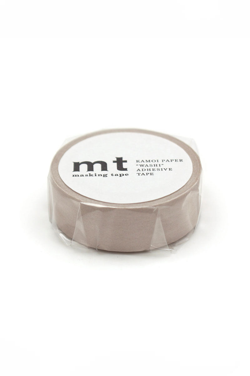 Solid Brown Washi Tape Cocoa MT Vibrant Japanese