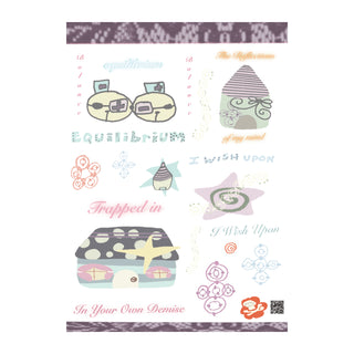 nonalouie In Your Own Head! Sticker Sheet