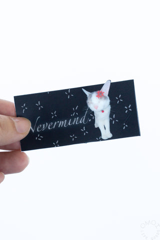 nonalouie Oh Nevermind Vinyl Sticker