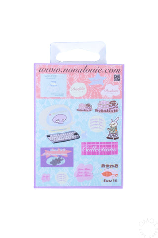 nonalouie Sticker Sheet