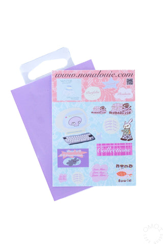 nonalouie Sticker Sheet