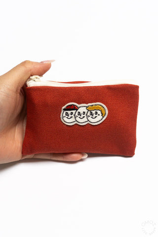 O,LD! Canvas Handy Pouch Red