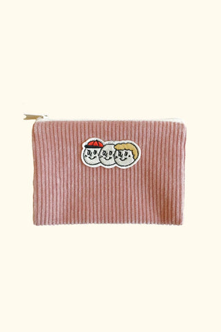 O,LD! Handy Pouch Pink Corduroy